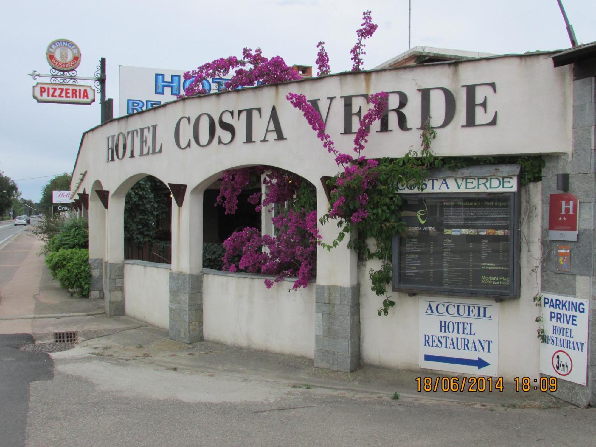 Hotel Costa Verde Moriani Plage Exterior foto